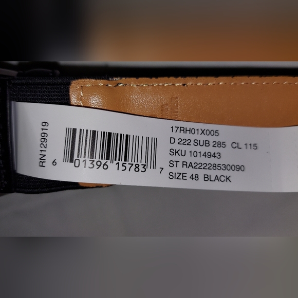 ROCHESTER MEN’S BLACK BELT - Picture 6 of 6